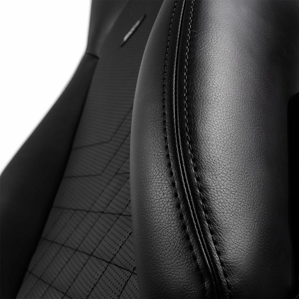 noblechairs ICON - Juodas - PU Leather (Juoda PU Oda) Kėdė