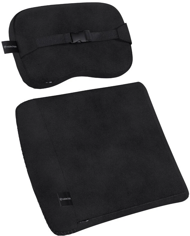 „noblechairs“ atminties putų pagalvėlių komplektas – „Juodas Panther Edition“
