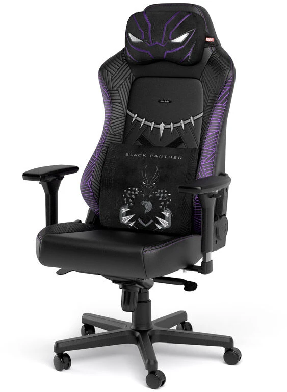 „noblechairs“ atminties putų pagalvėlių komplektas – „Juodas Panther Edition“