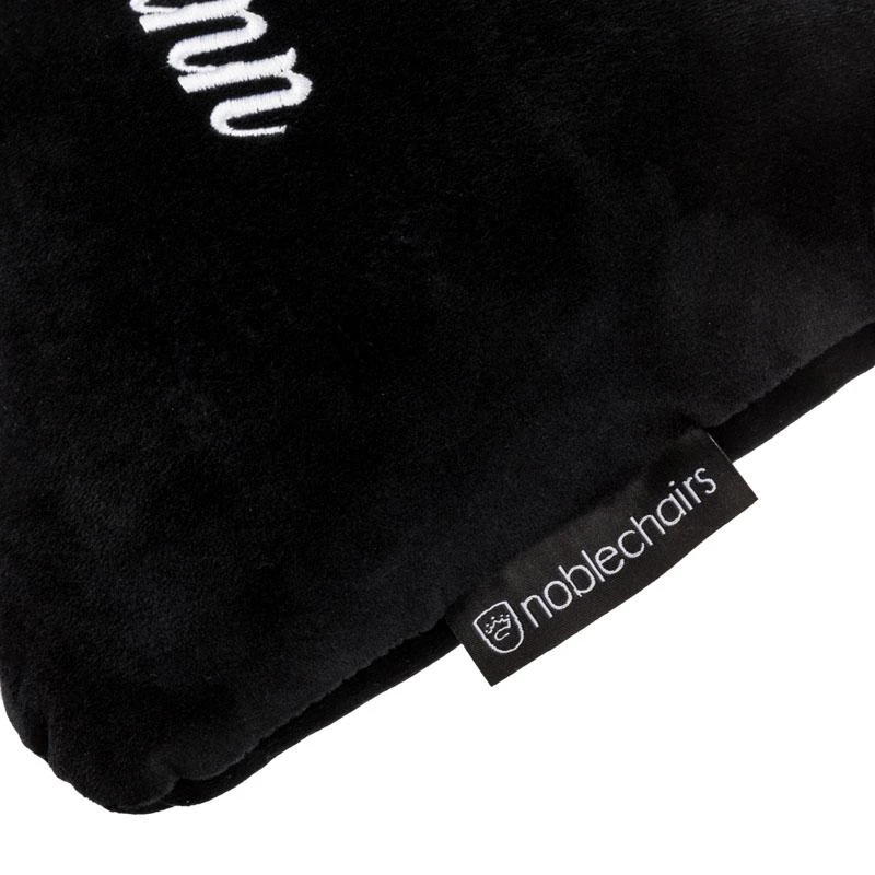 Žaidimų kėdės kaklo pagalvėlė Noblechairs Neck Pillow Ehreinmann, tinka EPIC/ICON/HERO, Juoda-balta