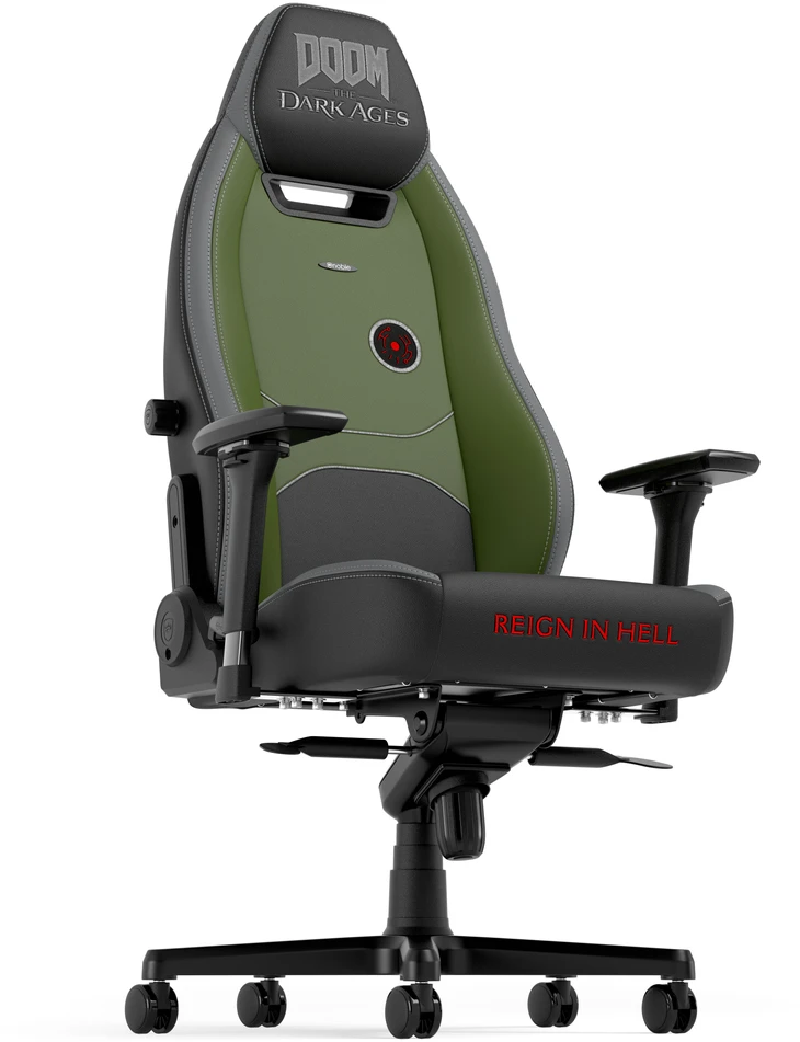 „noblechairs LEGEND“ žaidimų kėdė – „DOOM: The Dark Ages“ leidimas