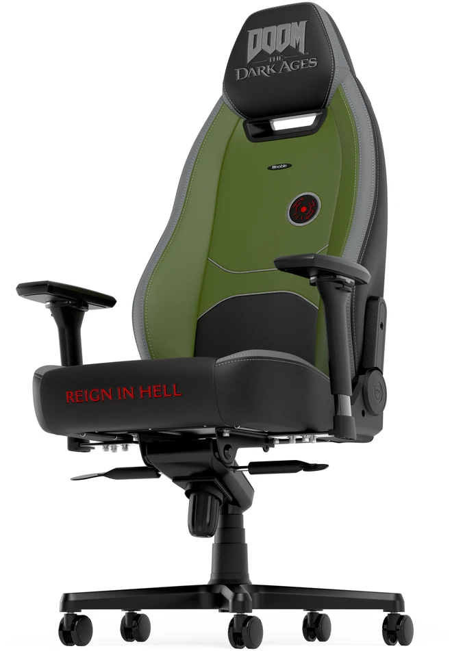„noblechairs LEGEND“ žaidimų kėdė – „DOOM: The Dark Ages“ leidimas