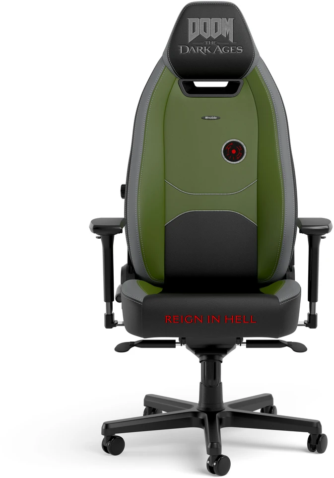 „noblechairs LEGEND“ žaidimų kėdė – „DOOM: The Dark Ages“ leidimas