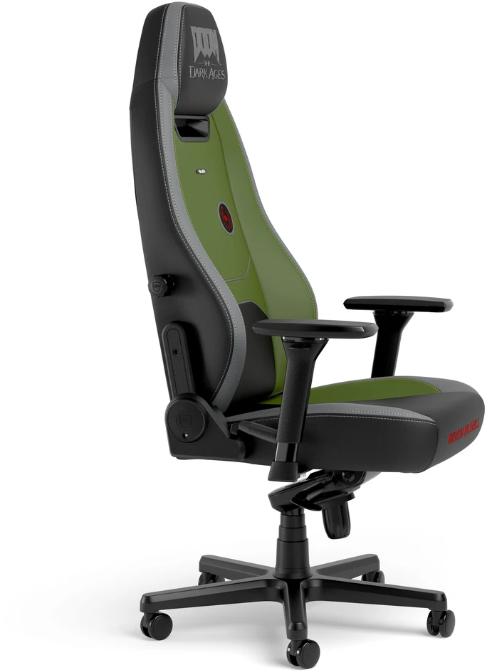 „noblechairs LEGEND“ žaidimų kėdė – „DOOM: The Dark Ages“ leidimas