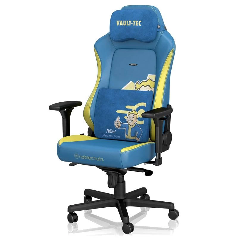 Žaidimų kėdės pagalvėlių rinkinys Noblechairs Fallout Vault-Tec Edition Memory Foam Pillow Set, tinka EPIC/ICON/HERO
