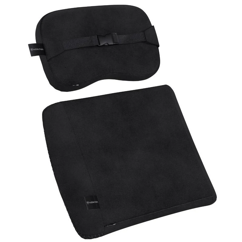 „noblechairs“ atminties putų pagalvėlių komplektas – „Juodas Panther Edition“