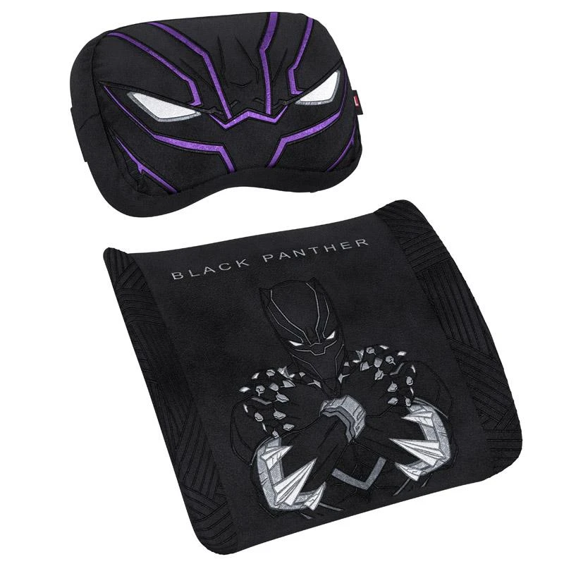 „noblechairs“ atminties putų pagalvėlių komplektas – „Juodas Panther Edition“