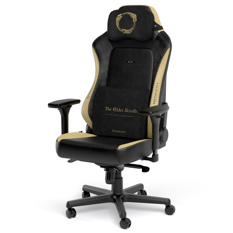 Žaidimų kėdės pagalvėlių rinkinys Noblechairs The Elder Scrolls Online Edition Memory Foam Cushion Set, tinka EPIC/ICON/HERO, Juoda