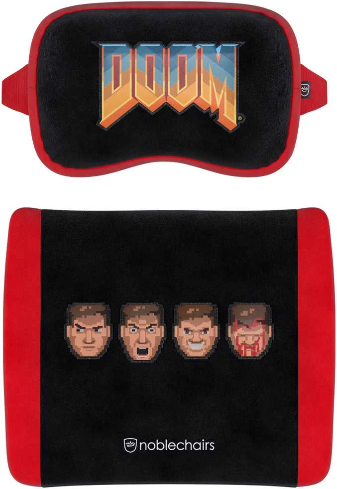 „noblechairs“ atminties putų pagalvių komplektas – „DOOM Retro Edition“