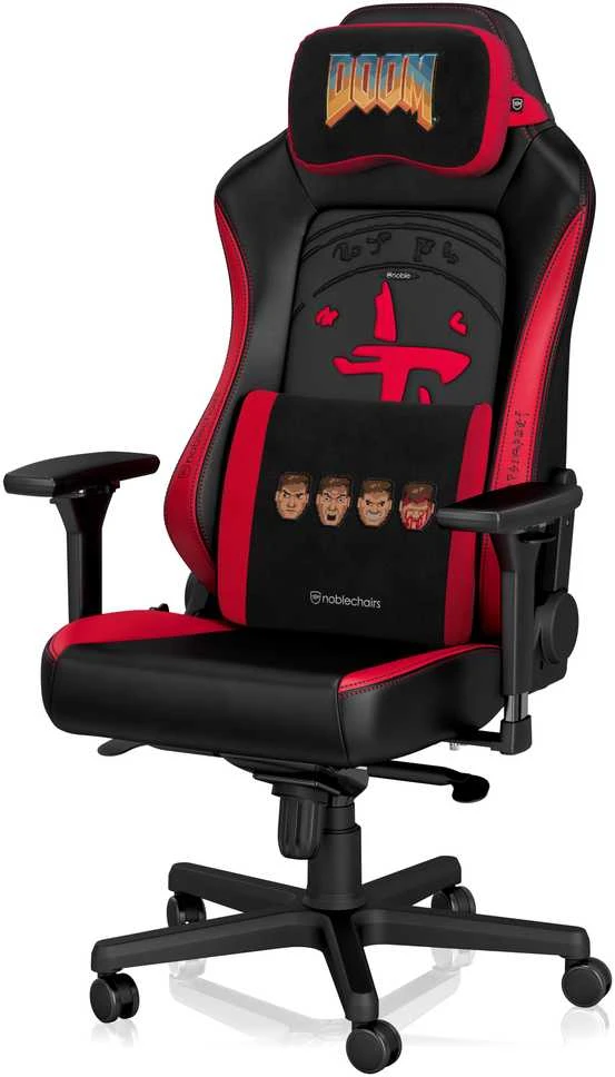 „noblechairs“ atminties putų pagalvių komplektas – „DOOM Retro Edition“