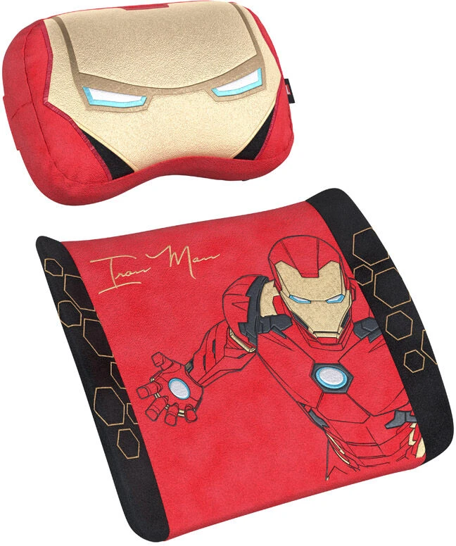 „noblechairs“ atminties putų pagalvėlių komplektas – „Iron Man Edition“
