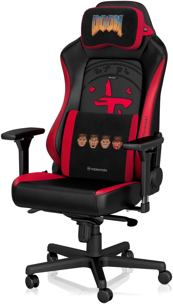„noblechairs“ atminties putų pagalvių komplektas – „DOOM Retro Edition“