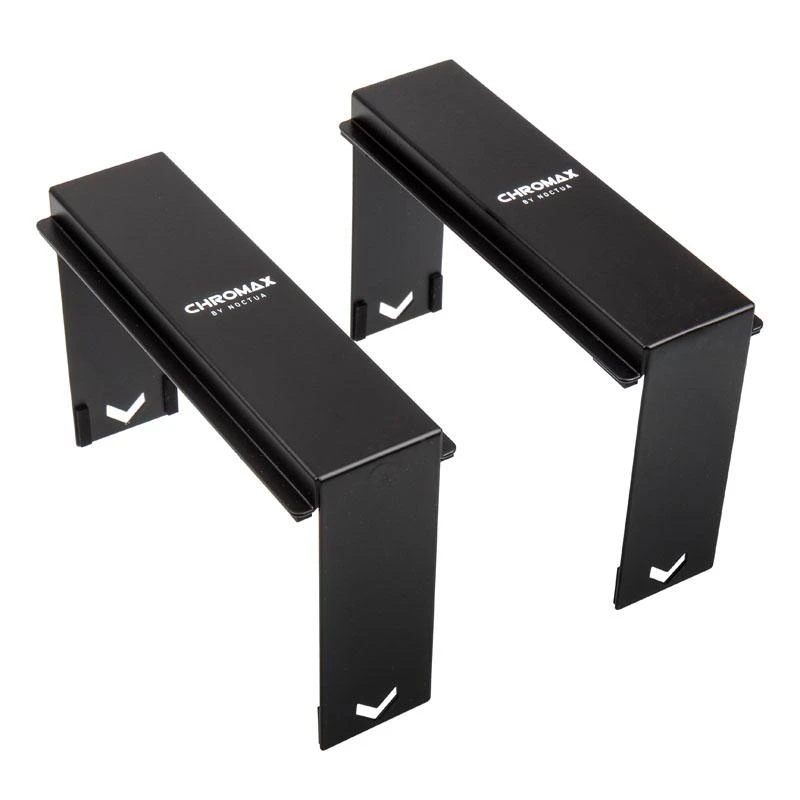 Procesoriaus aušintuvo radiatorių apdaila NOCTUA NA-HC4 chromax.juoda