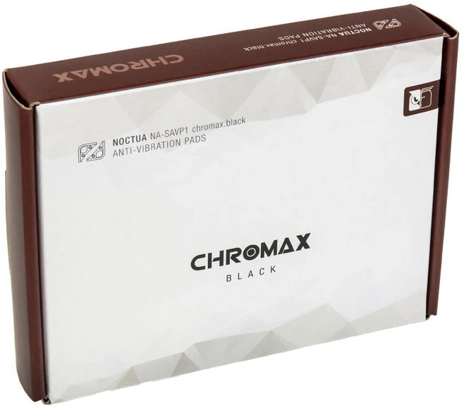 Noctua NA-SAVP1 chromax.juodas Anti-Vibrations-Pads – juodos spalvos