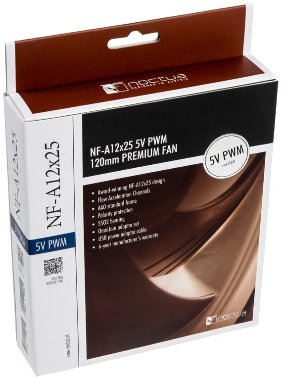 Noctua NF-A12x25 5V PWM