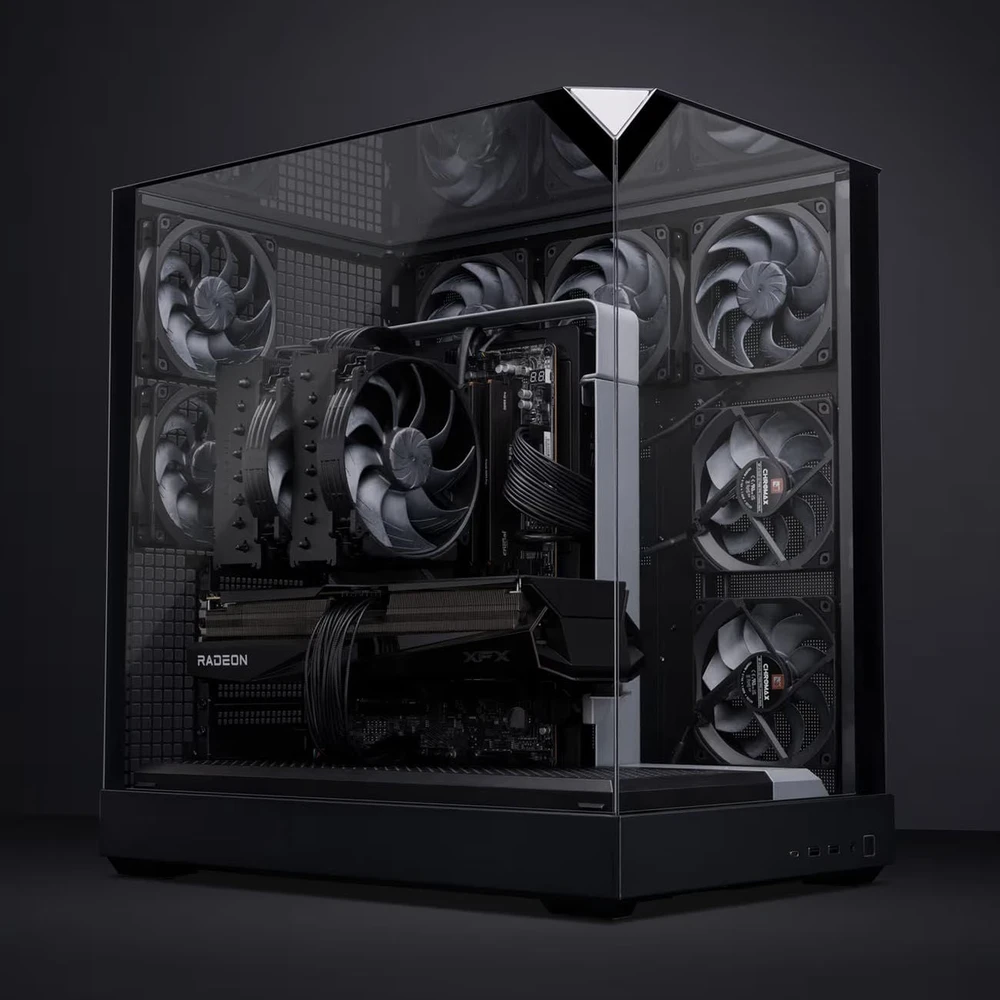 NOCTUA NF-A12x25 G2 PWM Fan – 120mm, chromax/juodas