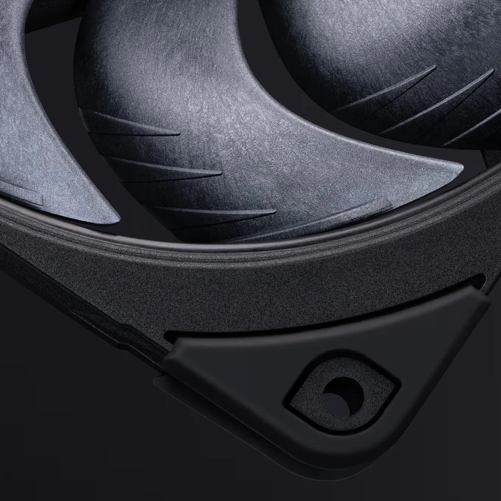 NOCTUA NF-A12x25 G2 PWM Fan – 120mm, chromax/juodas