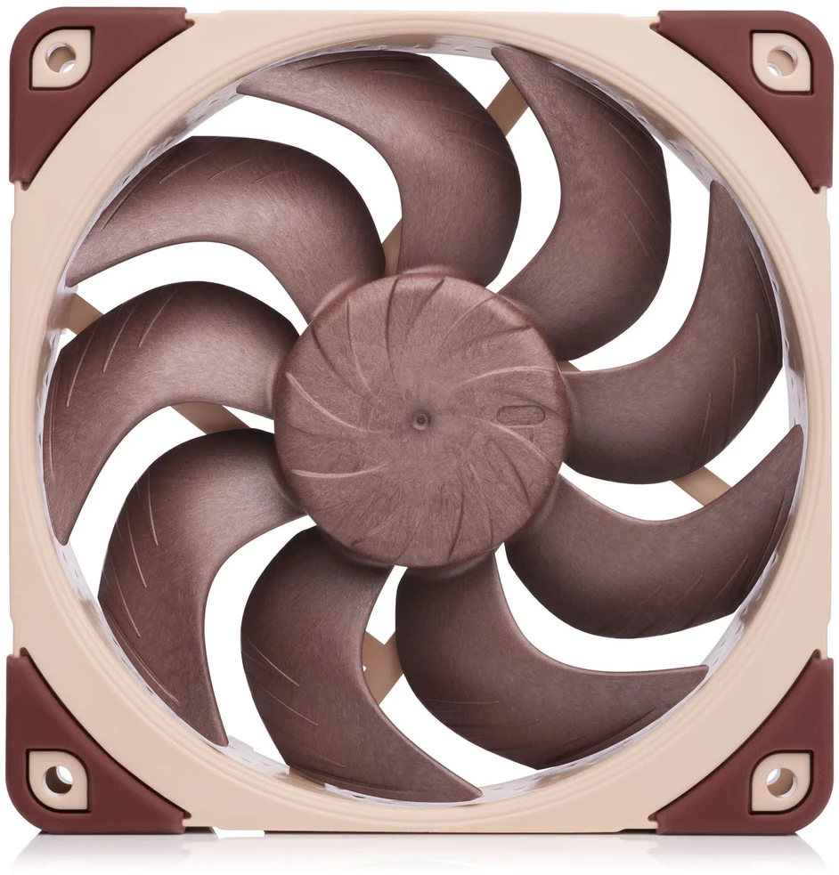 „Noctua NF-A12x25 G2 Sx2-PP PWM“ ventiliatorius, 120 mm, 2 vnt. pakuotėje