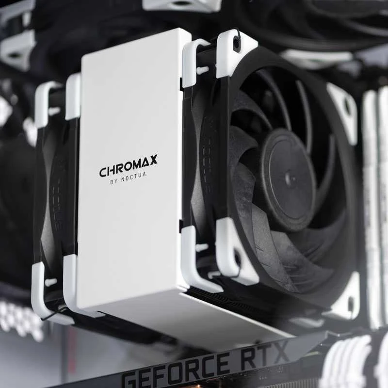 Noctua NF-A12X25 PWM chromax.juodos spalvos.swap korpuso ventiliatorius – 120mm