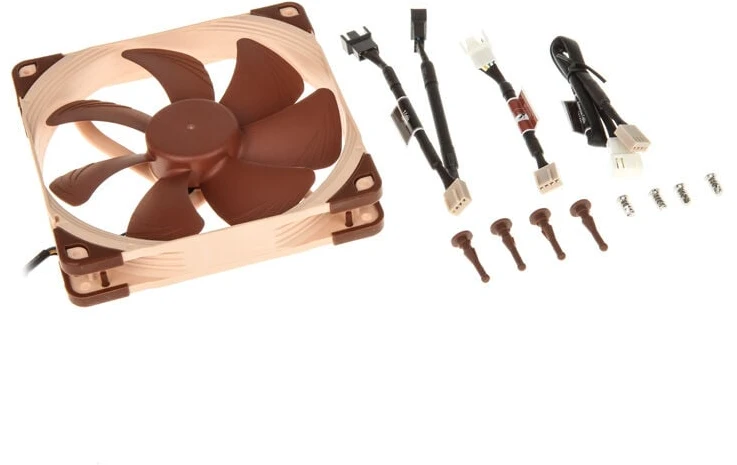 Kompiuterio Korpuso Ventiliatorius - Noctua NF-A14 PWM 14 cm Ruda