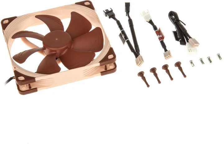 Kompiuterio Korpuso Ventiliatorius - Noctua NF-A14 PWM 14 cm Ruda