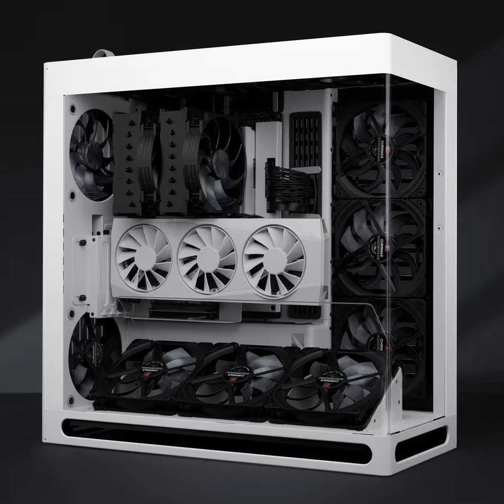 Noctua NF-A14X25 G2 chromax.juodas Fan, PWM, LCP – juodas, 140mm
