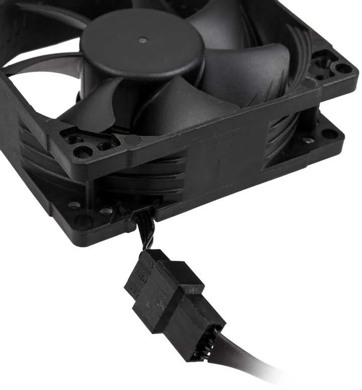 Noctua NF-A8 PWM CH.BK.S computer cooling component Kompiuterio dėklas Fan 8 cm Juodas