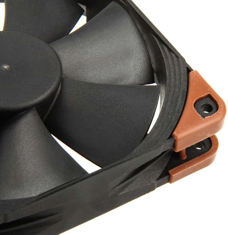 Noctua NF-F12 industrialPPC-2000 PWM Kompiuterio dėklas Fan 12 cm Juodas, Brown