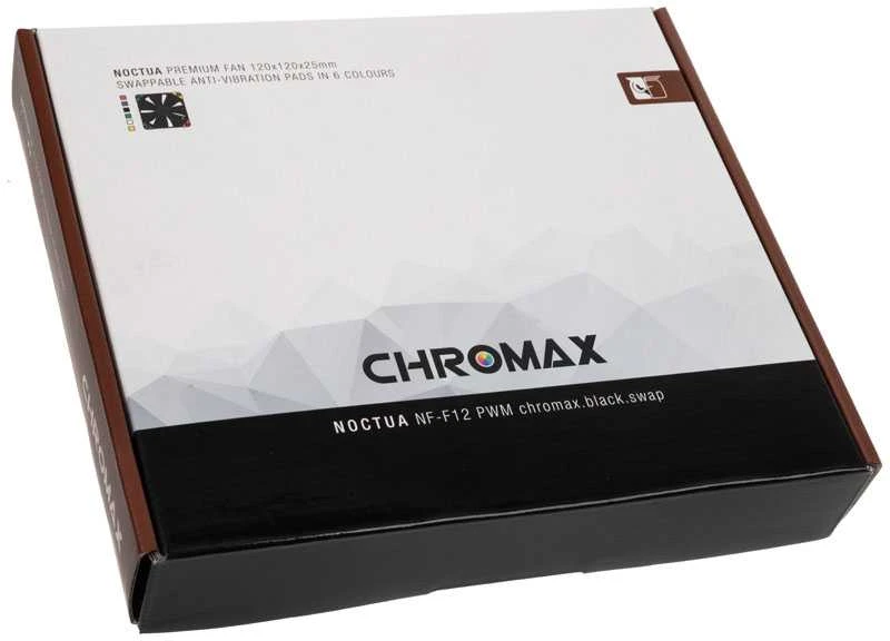 Aušintuv. Noctua NF-F12 PWM chromax.blac