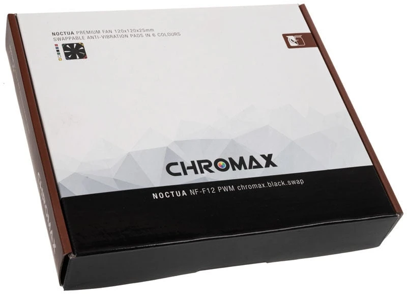 Aušintuv. Noctua NF-F12 PWM chromax.blac
