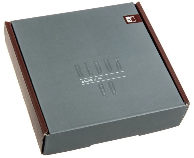 Noctua NF-R8 redux-1800 Kompiuterio dėklas Fan 8 cm Juodas, Pilkas