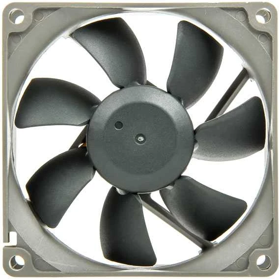 Noctua NF-R8 redux-1800 Kompiuterio dėklas Fan 8 cm Juodas, Pilkas