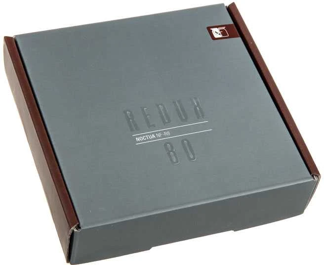 Noctua NF-R8 redux-1800 Kompiuterio dėklas Fan 8 cm Juodas, Pilkas