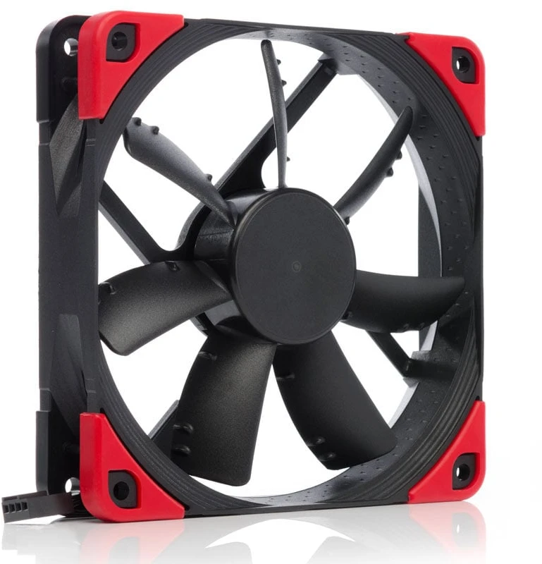 Kompiuterio Korpuso Ventiliatorius - Noctua NF-S12A PWM 120 mm, Juodas