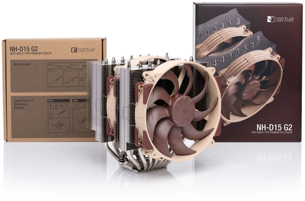 Noctua NH-D15 G2 procesoriaus au6intuvas – 140/140mm
