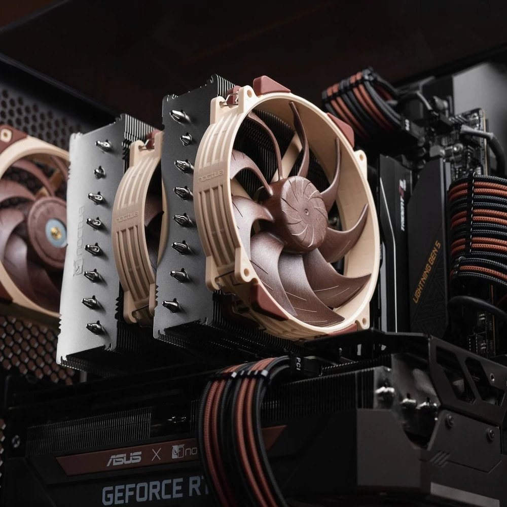 Procesoriaus aušintuvas - Noctua NH-D15 G2 LBC 14cm Dual Fan 1500 RPM 24.8 dB