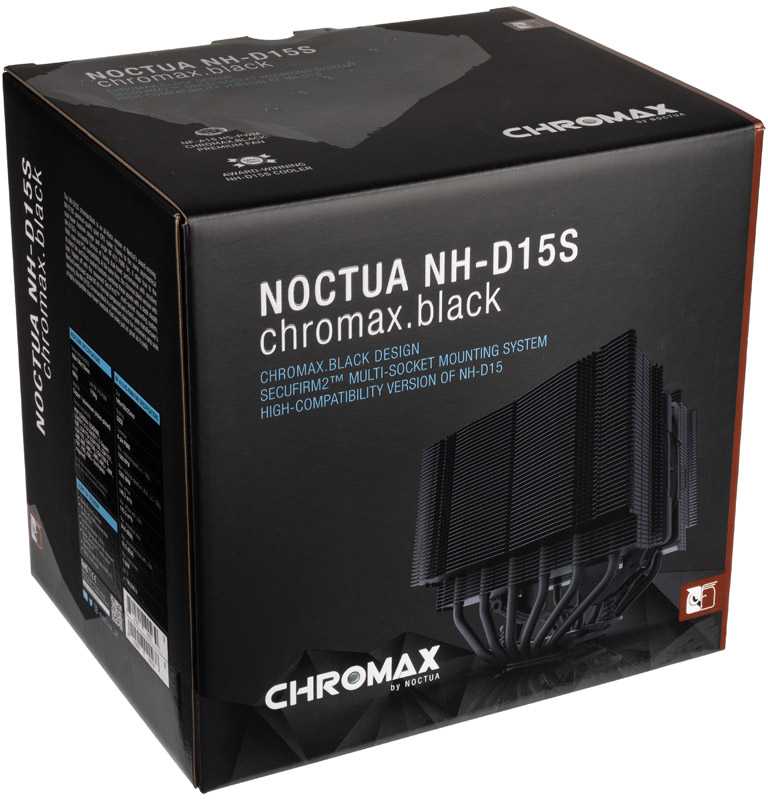 Noctua NH-D15S Chromax, juodas