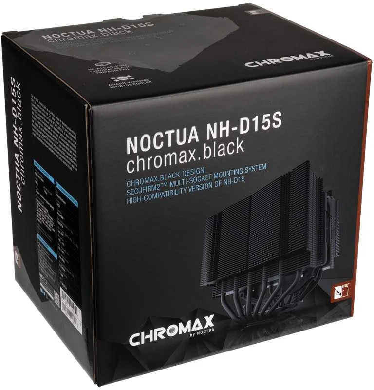 Noctua NH-D15S Chromax, juodas