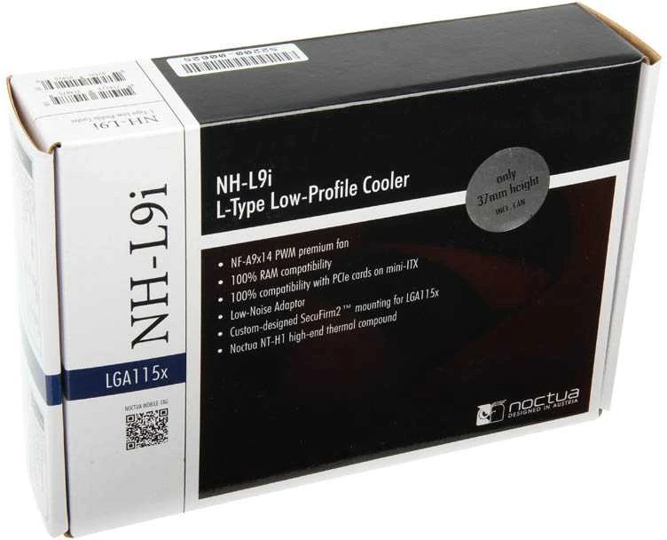 Procesoriau Aušintuvas - Noctua Nh-l9i 9.2cm kreminės/sidabrinės spalvos