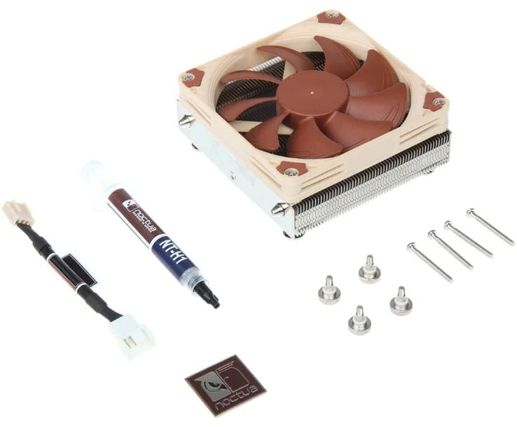 Procesoriaus Aušintuvas - Noctua NH-L9i 92 mm Bronzinė rusvai gelsvas Sidabrinis
