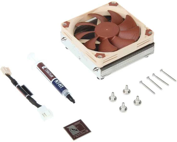 Procesoriau Aušintuvas - Noctua Nh-l9i 9.2cm kreminės/sidabrinės spalvos