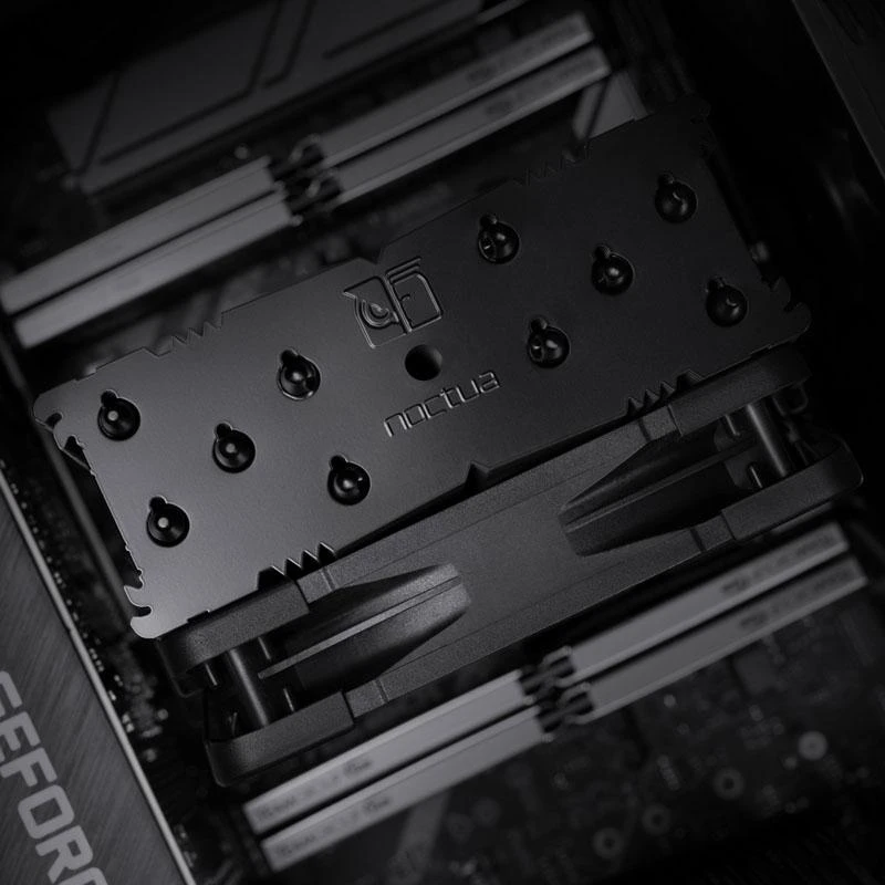Noctua NH-U12S chromax.juodas procesoriaus aušintuvas 12 cm
