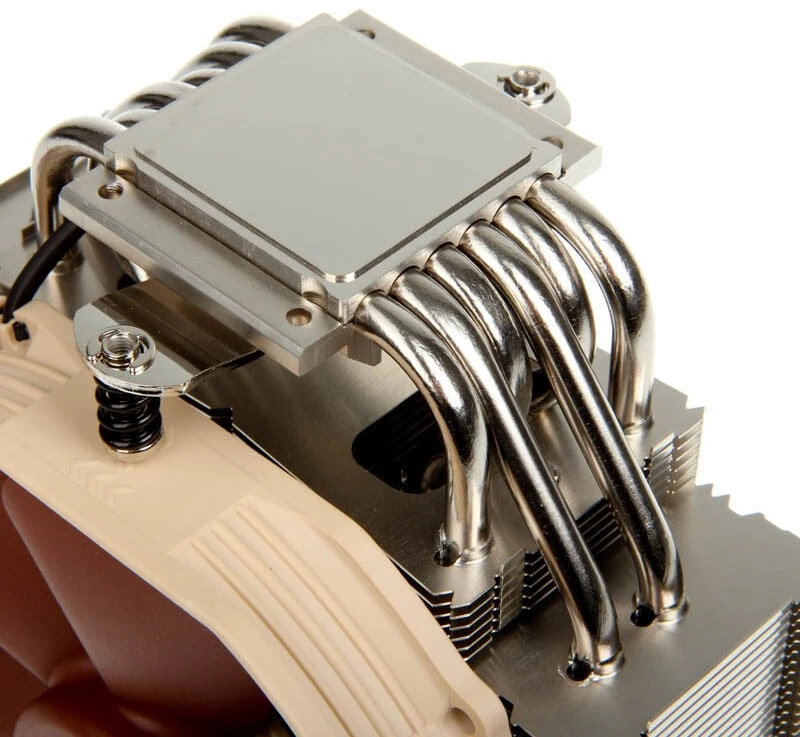 Noctua NH-U14S kompiuterio aušinimo komponentas procesoriaus aušintuvas 12 cm rudas, Nerūdijantis plienas