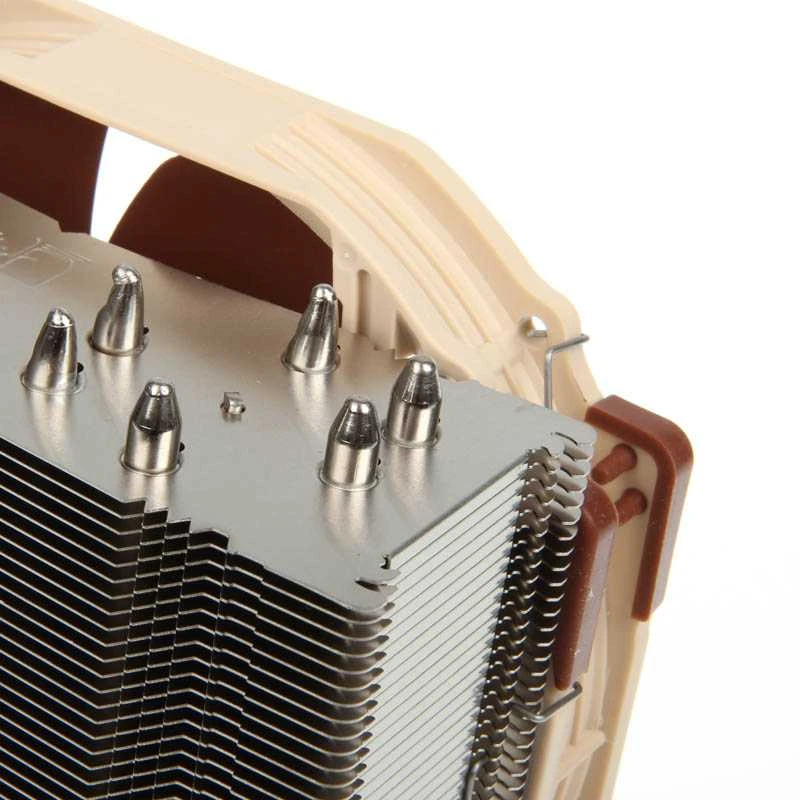 Noctua NH-U14S kompiuterio aušinimo komponentas procesoriaus aušintuvas 12 cm rudas, Nerūdijantis plienas