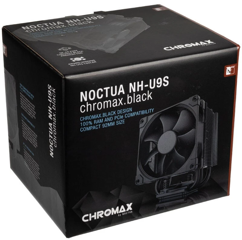 Noctua NH-U9S chromax.juodas procesoriaus aušintuvas – 92 mm