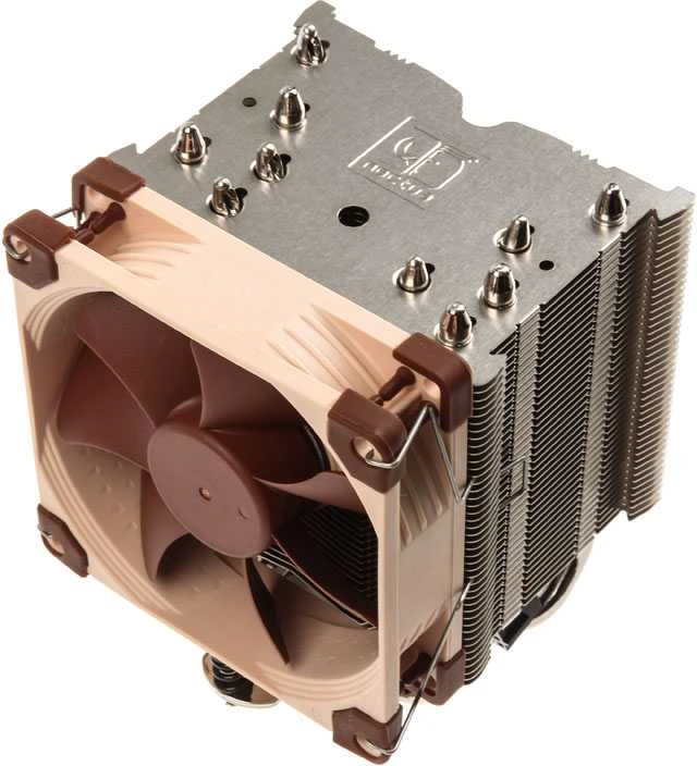Noctua NH-U9S kompiuterio aušinimo sistema Procesorius Aušintuvas 9,2 cm Ruda, Metalinė