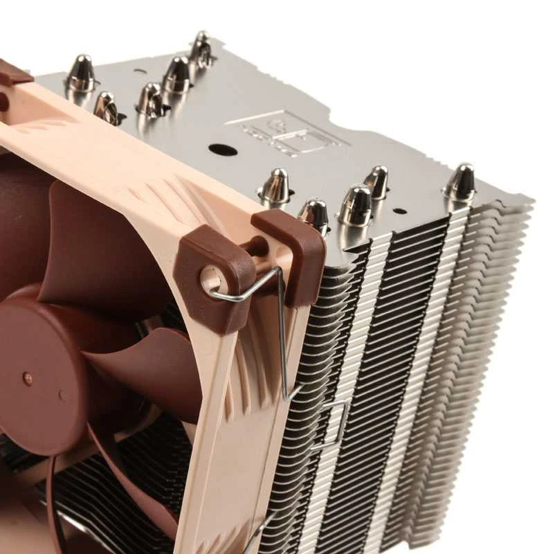 Noctua NH-U9S kompiuterio aušinimo sistema Procesorius Aušintuvas 9,2 cm Ruda, Metalinė