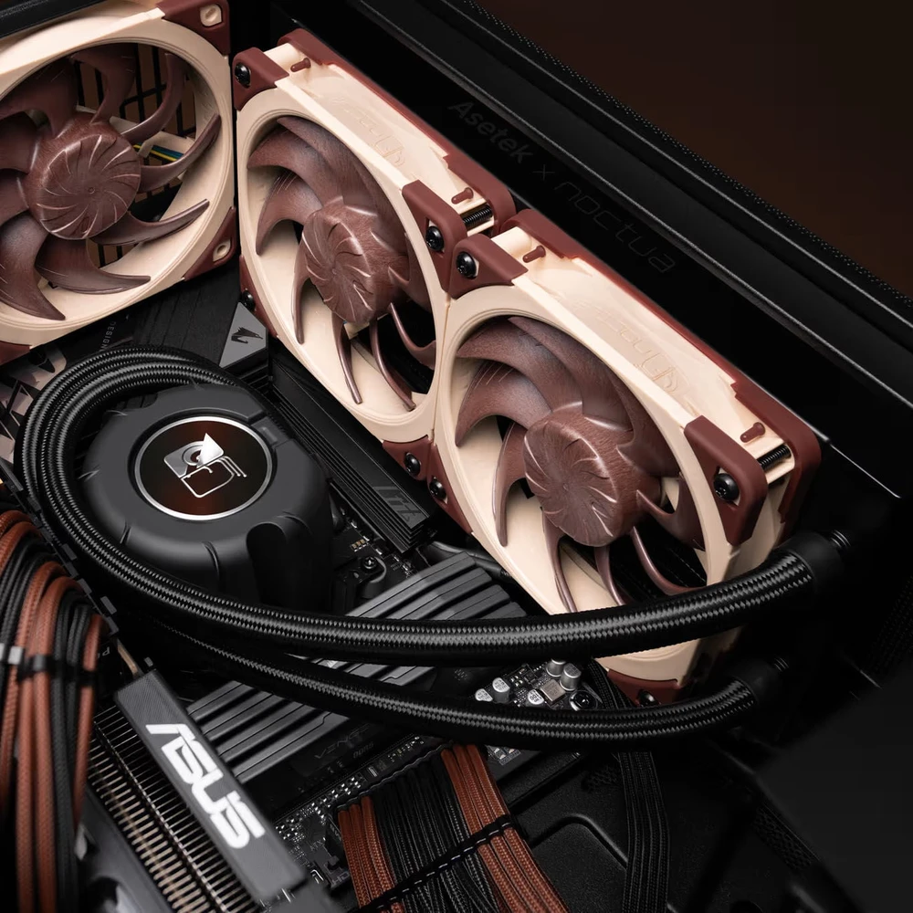Noctua NL-LC1-24 AiO Vanduo Cooling – 240mm, juodas/ruda