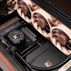 Noctua NL-LC1-36 AiO-Wasserkühlung – 360mm, juodas/braun