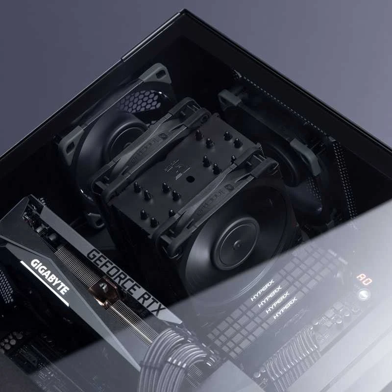 Noctua U12A chromax.juodas procesoriaus aušintuvas – 120mm